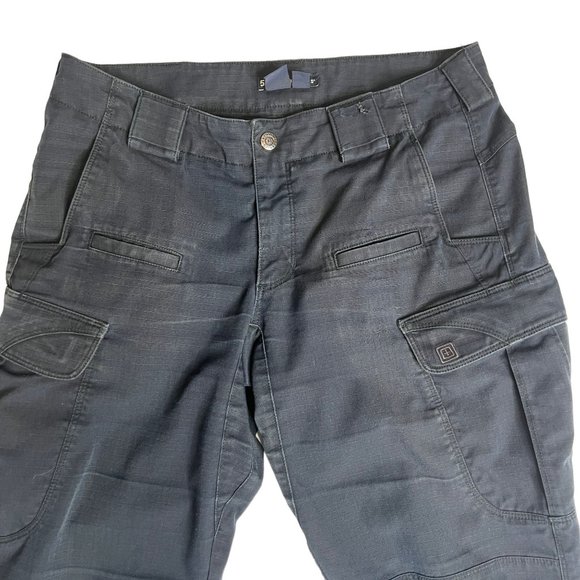 5.11 Pants - 5.11 Woman's Tactical Utility Work Cargo Dark‎ Blue Pants Size 8
